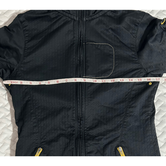 Nike Women's Sphere Pro Soft Shell Full Zip Up Lined Black Running Jacket Sz M - Picture 9 of 9